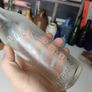 129 - Vintage West Cork Bottling Company Bandon Mineral Water Bottle Embossed Letters Clear Glass Image 3