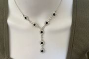 silver tone necklace