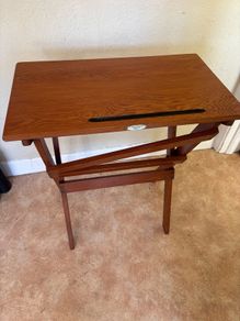 Vintage school desk