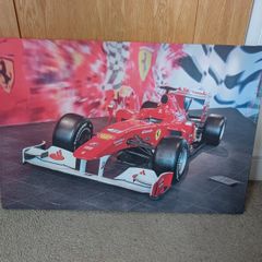 Ferrari F1 Canvas