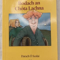 Bodach an Chota Lachna (Fionn) Darach O'Scolai Irish Language Childrens Kids Book Educational Cartoons Irish Folklore Gaeilge Gaelic