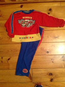 Age 3-4 Racing Car Pyjamas