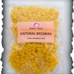 Natural Beeswax Beads (100g)
