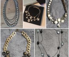 Five Vintage Necklaces