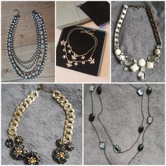 Five Vintage Necklaces