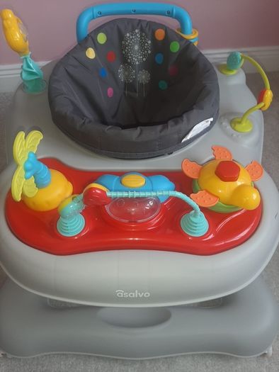 Baby activity centre walker and rocker