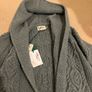 Merino wool coatigan / cardigan Image 8