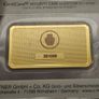 Germany C. Hafner 1oz Pure Gold Bar 999.9 Sealed in Original Holder Image 4
