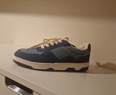 next denim trainers
