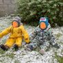 One piece winter suit set of 2 for twins Image 4