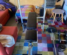 weights and bench for sale