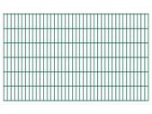 2D Garden Fence Panels 2.008x1.23 m 12 m (Total Length) Green