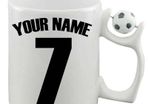 Personalised Name & Number Football Mug | Football | Soccer | Personalised GiftsChristmas Gift Personalized