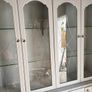 Large White Painted Display Cabinet / Dresser Image 6
