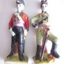 Two  Antique Staffordshire Hand Painted  Soldier Figures Image 6