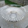 Big Vintage Crystal Bowl Image 2
