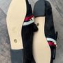 Kurt Geiger London 5/38 UK Black Suede Loafers Gives such a Gucci vibe Image 4