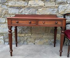 Victorian Mahogany Writing Table.