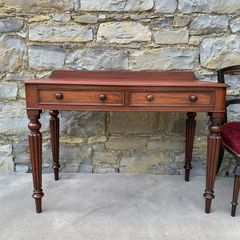 Victorian Mahogany Writing Table.