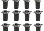 Outdoor Ground Lights 12 pcs Square