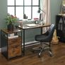 _Computer Desk Slim Office Desk 100 x 50 x 75 cm Image 2