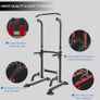 Pull Up & Dip Station Dip Stand freestanding, Height Adjustable Exercise Equipment Fitness Workout Station Pull Up Bar frame for Home Gym Image 7