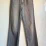 Zara Mid Rise Straight Leg Jeans, Grey Jeans / Size 10 Image 6