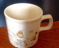 Vintage Carrigdhoun Co-op Jack and Jill Cup / Small Mug