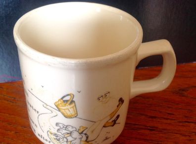 Vintage Carrigdhoun Co-op Jack and Jill Cup / Small Mug