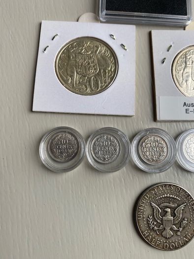 Silver coins