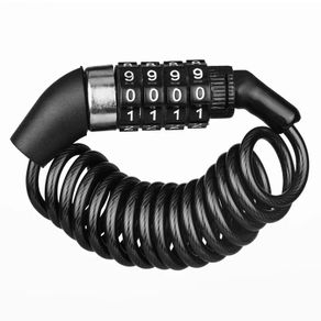 Bicycle Mini Password Lock Portable Helmet Lock Steel Wire Lock Mountain Bike Frame Lock Bicycle Accessories