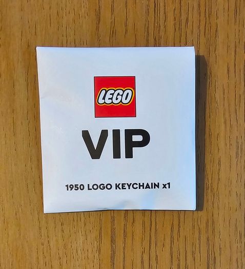 Lego 5007093 Retro Spinning Keychain 1950