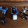2 Small bat bikes and imaginext batman figures Image 3