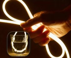 5M  WARM LIGHT Flexible LED Neon Light Strip, USB Powered, Touch Control,