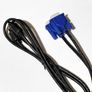 New: Blue/Black VGA to VGA Cable (15-pin, Male to Male) Image 5