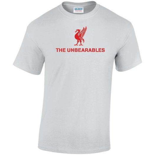 LFC Printed T Shirt The Unbearables Champions of Europe Liverpool FC