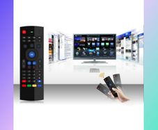 PREMIUM Wireless Keyboard with AirMouse Remote Controller for PC, TV Android Box, Smart TV 2.4G AKA Air Fly Mouse