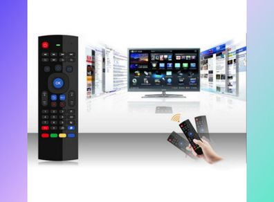 PREMIUM Wireless Keyboard with AirMouse Remote Controller for PC, TV Android Box, Smart TV 2.4G AKA Air Fly Mouse
