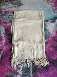 White scarf/shawl
