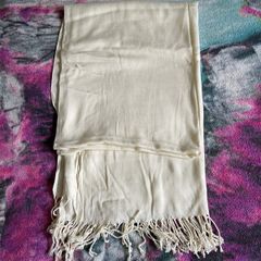 White scarf/shawl