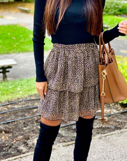 Patterned skirt