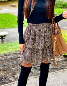 Patterned skirt