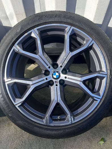 Genuine BMW Style 741M X5 G05 X6 G06 21" Alloy Wheels