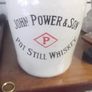 a antique john powers and son pot still whiskey stone jar Image 2