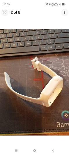Replacement Moochies Odyssey 4G Smartwatch Strap White