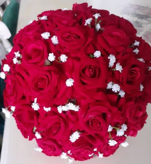 Artificial wedding bouquets