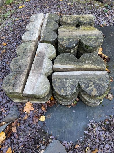 Reclaimed Reconstituted Stone Lawn/Border Edging
