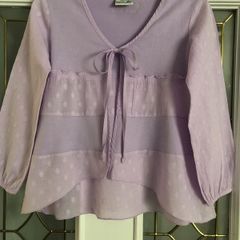 Keedo lilac cardigan age 7-8