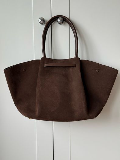 DeMellier New York Brown Mocha Suede Bag