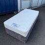 Single Divan bed with mattress. Image 2